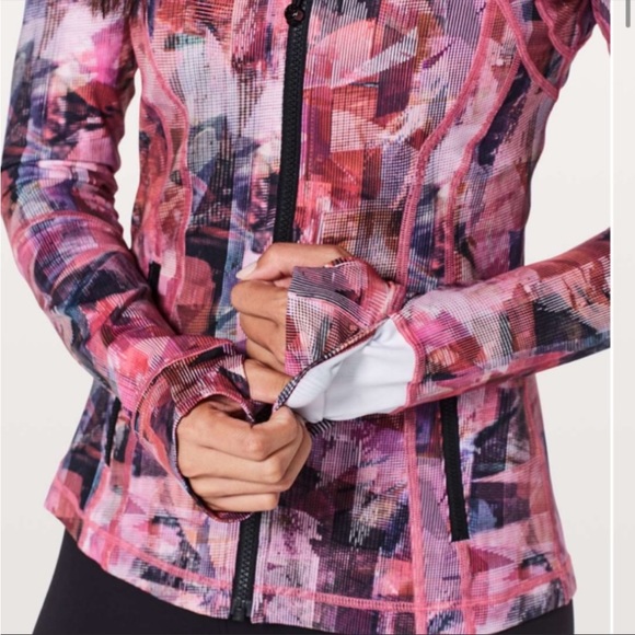 🌸LULULEMON DEFINE JACKET *NULUX-SUN DAZED MULTI PINK-8🌸 - Picture 9 of 14